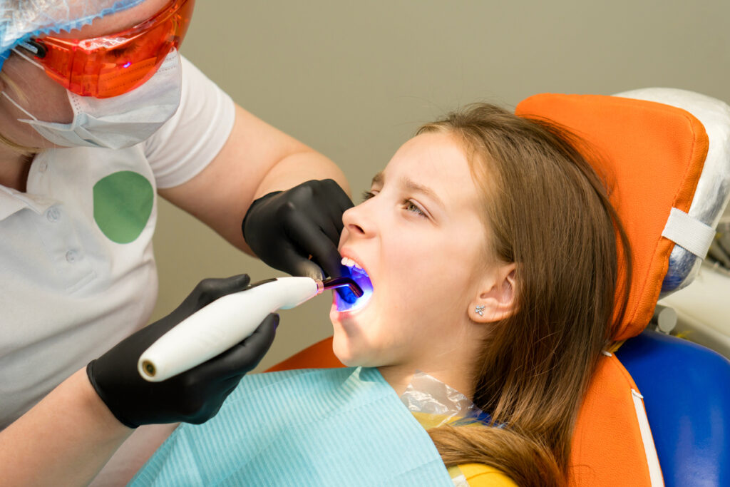 cura dei denti da latte
